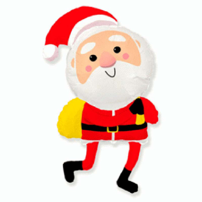 Folienballon Lose - Weihnachtsmann Happy Santa II - HF2
