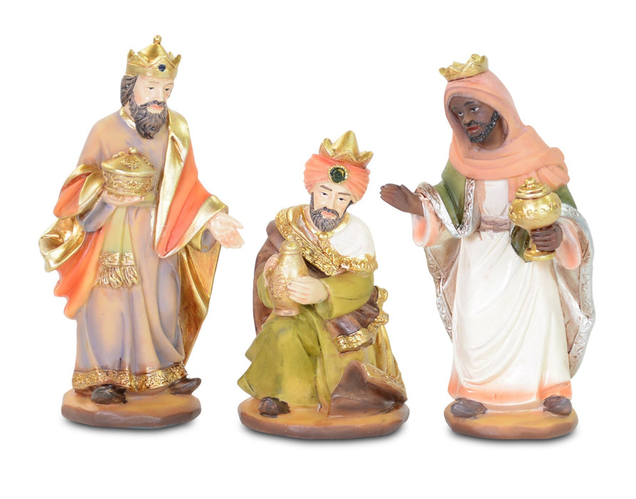 Krippenfiguren Set | Heilige Drei Könige | 3-tlg. | 9-11 cm | 78490