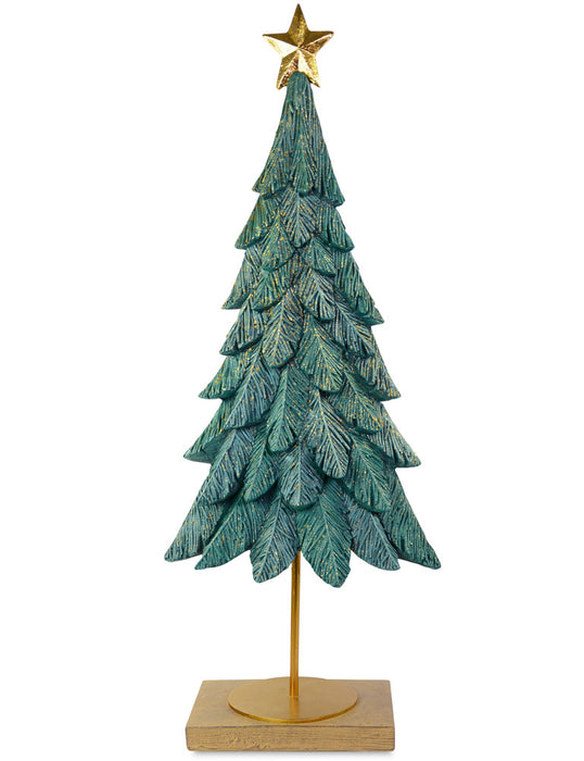 Dekofigur Tannenbaum Weihnachtsbaum aus Metall 76 cm | 22507 - Adventsdekoration