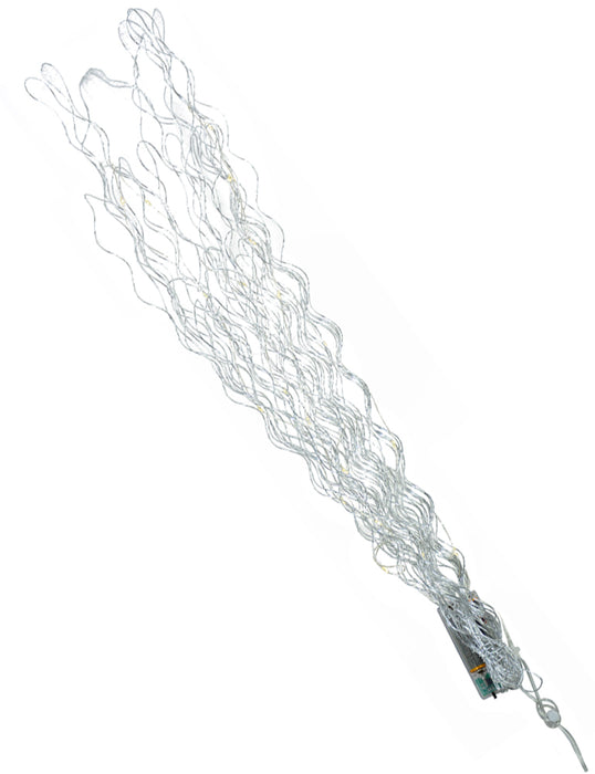Riffelmacher LED Deko Zweige aus Metall 76016 | Silber