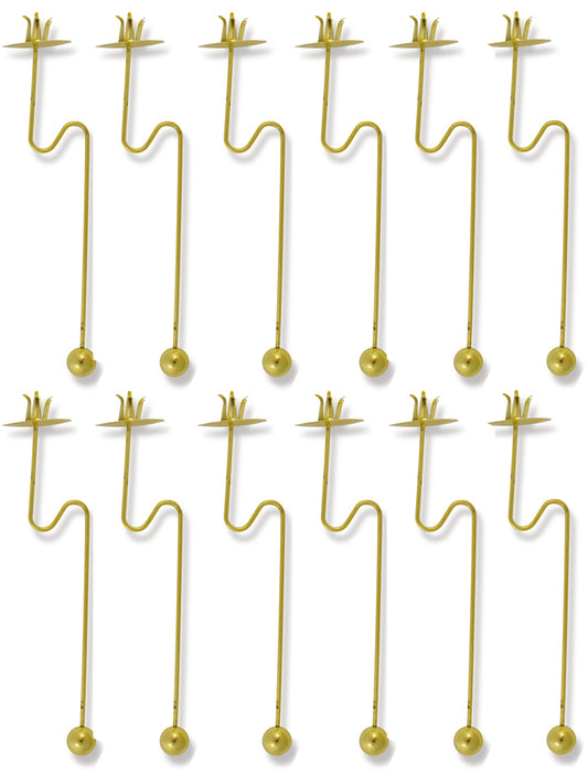 Riffelmacher Balance Baumkerzenhalter 12 Stück 15mm | 10140 - Gold