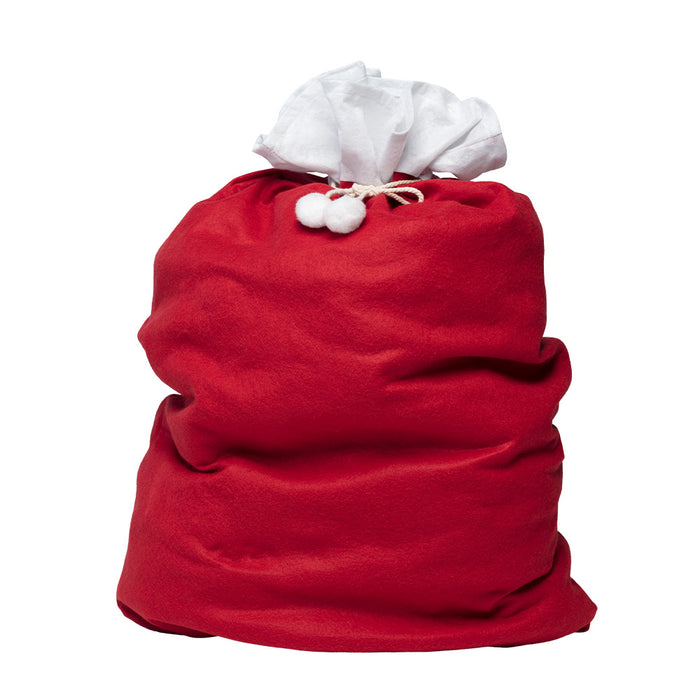 Weihnachtsmann Geschenkesack 100 x 60 cm | Rot