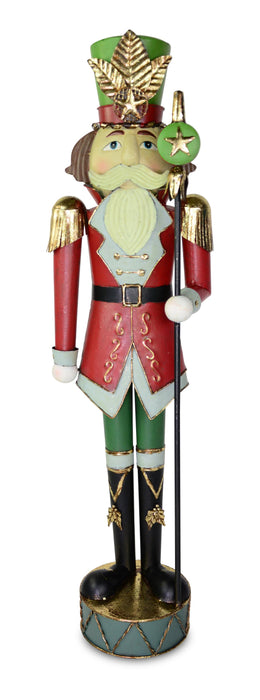 Deko-Nussknacker | 2 m groß | Metall | XXL Weihnachtsfigur | 18389