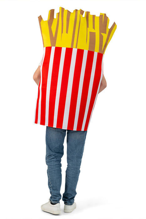 "Pommes" Kostüm für Erwachsene 614032 | Mehrfarbig - Einheitsgröße