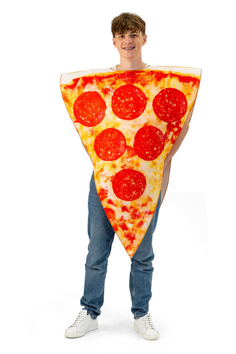 "Pizza" Kostüm für Erwachsene 614033 | Mehrfarbig - Einheitsgröße
