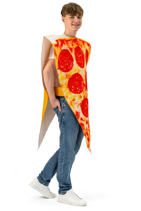 "Pizza" Kostüm für Erwachsene 614033 | Mehrfarbig - Einheitsgröße
