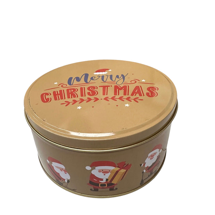 Gebäckdose "Merry Christmas" | Gold