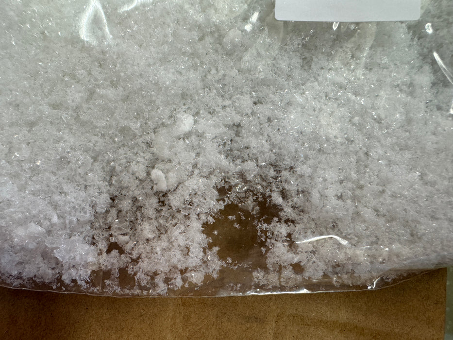 Weihnachtsdeko "Pulver Schnee" | 1l - Weiß" glänzend
