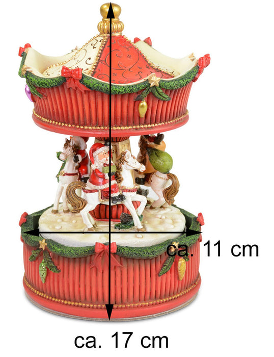 Riffelmacher Spieluhr Karussell Weihnachten | 17 x 11 cm | 70895