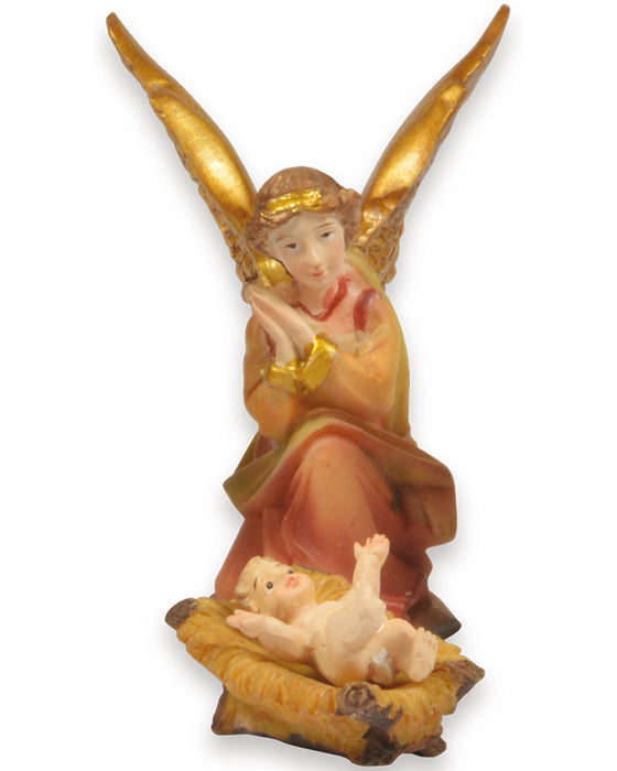 Riffelmacher Krippenfigurenset "Gold" 3-7 cm | 11-tlg. Traditionelles Design - 78322