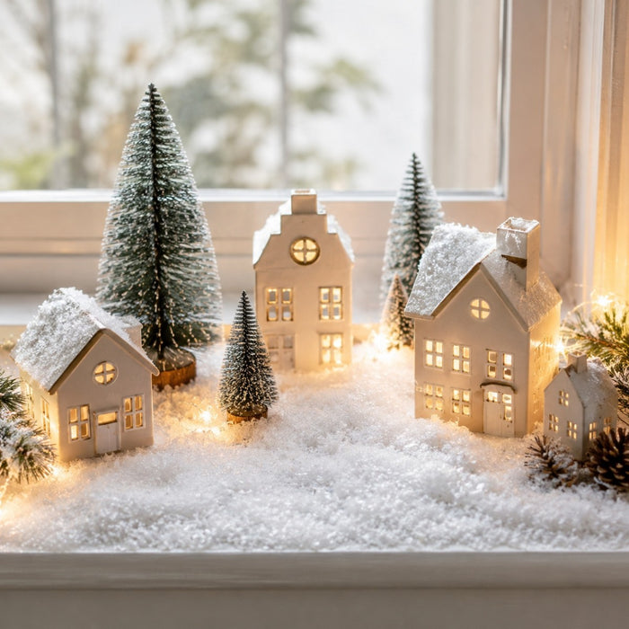 Weihnachtsdeko "Pulver Schnee" | 1l - Weiß" glänzend