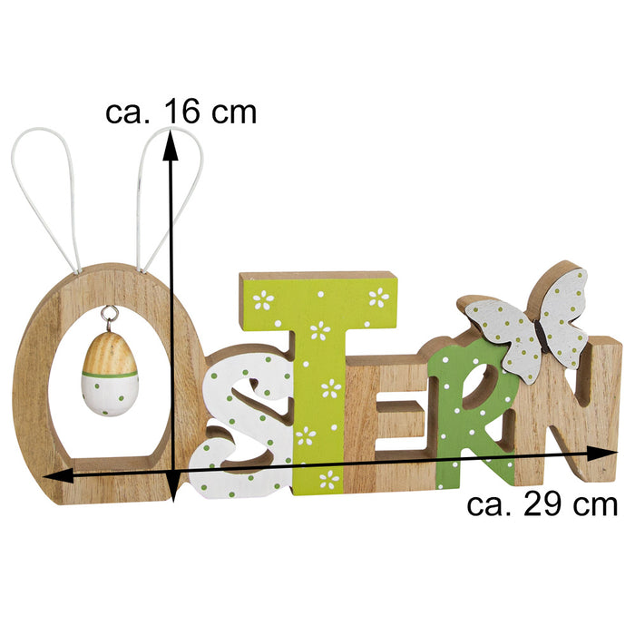 Riffelmacher Schriftzug Ostern 08072 | ca. 29 x 18 cm