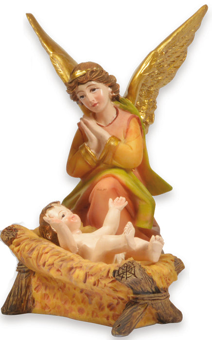 Riffelmacher Krippenfigurenset "Gold" 8-11 cm | 11-tlg. Traditionelles Design - 78301