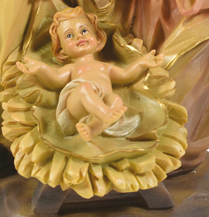 Krippenblock Barock - 30cm Weihnachtskrippe Heilige Familie | 78150