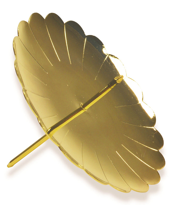 Adventskranz Adventskerzenhalter 4 Stück Ø 75 mm 10715 | Gold